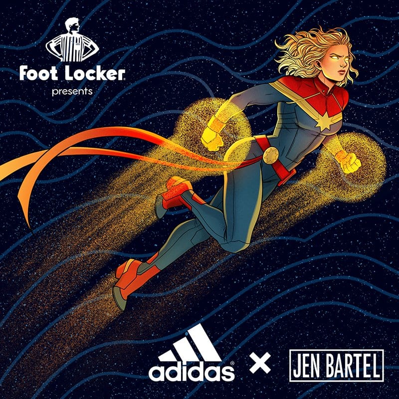 New Adidas Captain Marvel Shoe