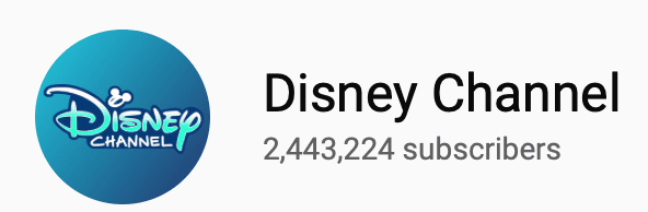 Disney Channel YouTube