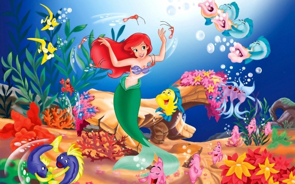 The Little Mermaid Disney Computer Wallpaper