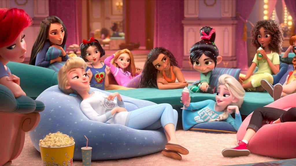 Ralph Breaks the Internet Disney Princesses Scene (Source: Disney)