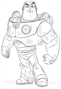 free buzz lightyear coloring pages books and sheets  d
