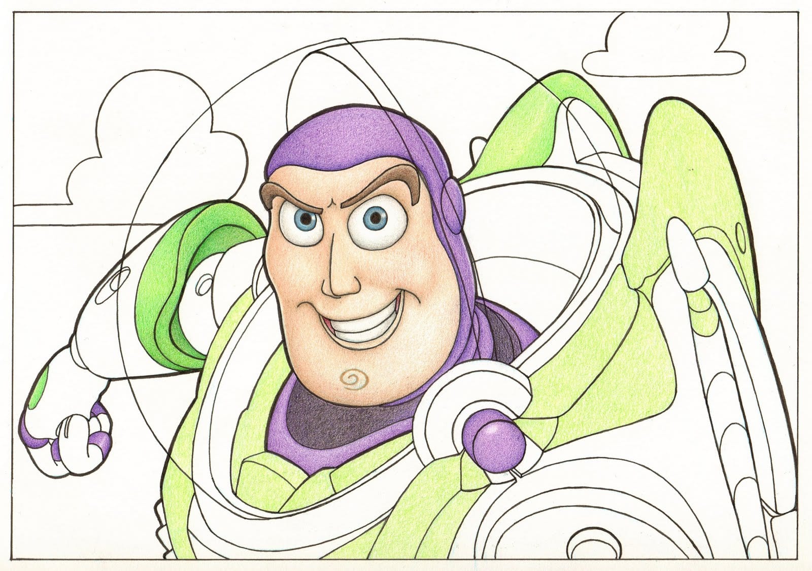 Buzz Lightyear Coloring Books, Pages, and Sheets