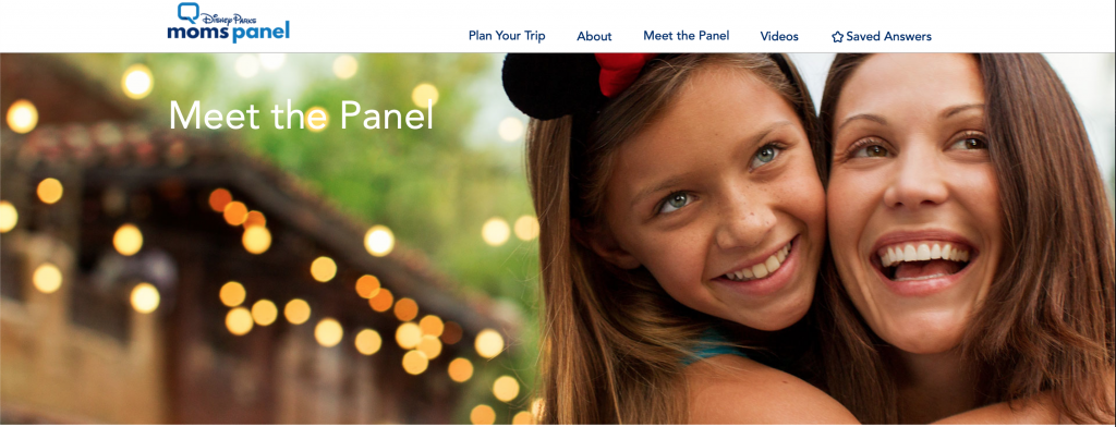 Disney Parks Moms Panel