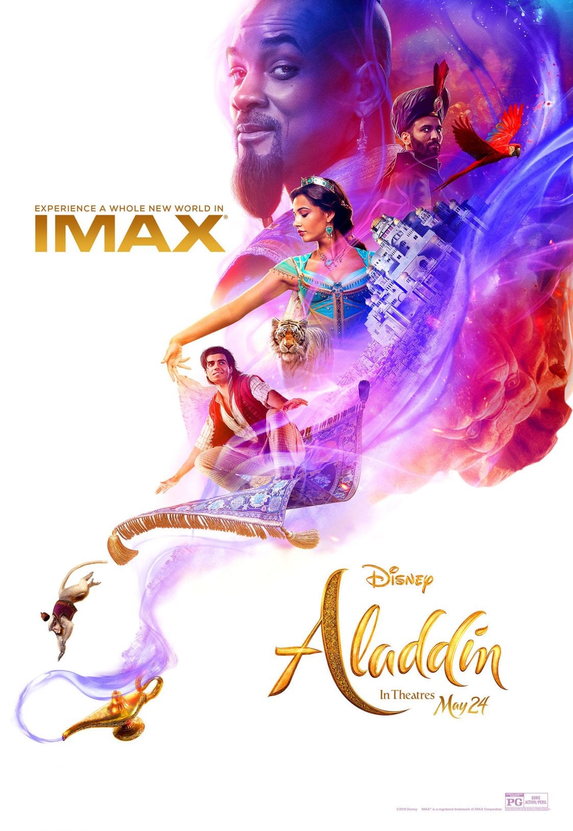 Journey to Agrabah with Brand New Aladdin IMAX Poster โ D Is For Disney