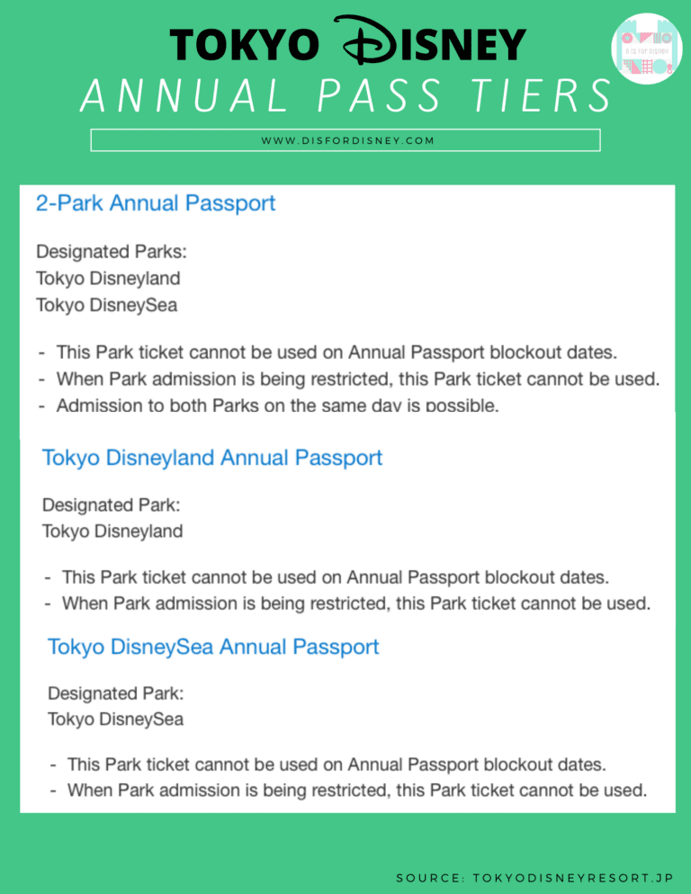 All Disney Blockout Dates, Blackout Calendars, and Schedules