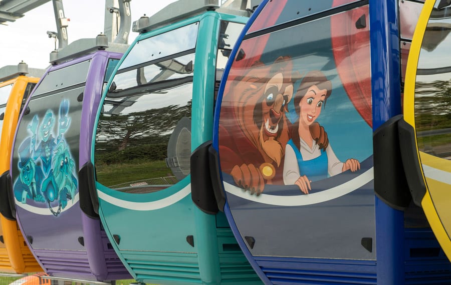 The Complete Guide to Walt Disney World Skyliner Gondolas [Source: Disney]