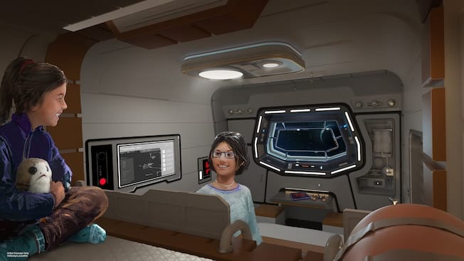 Passenger Cabins Concept Art [Source: Disney World]