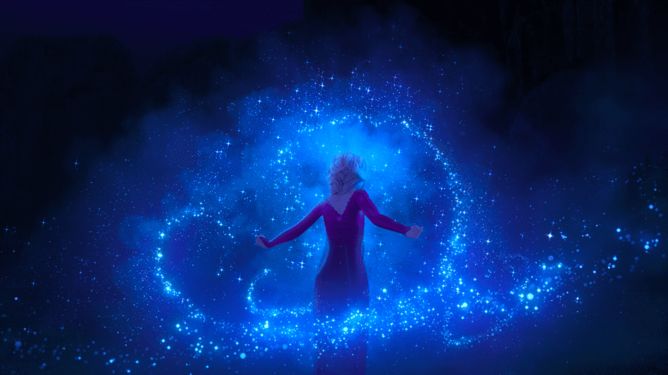 A Snapshot of Elsa from the Frozen 2 Movie [Source: Disney]