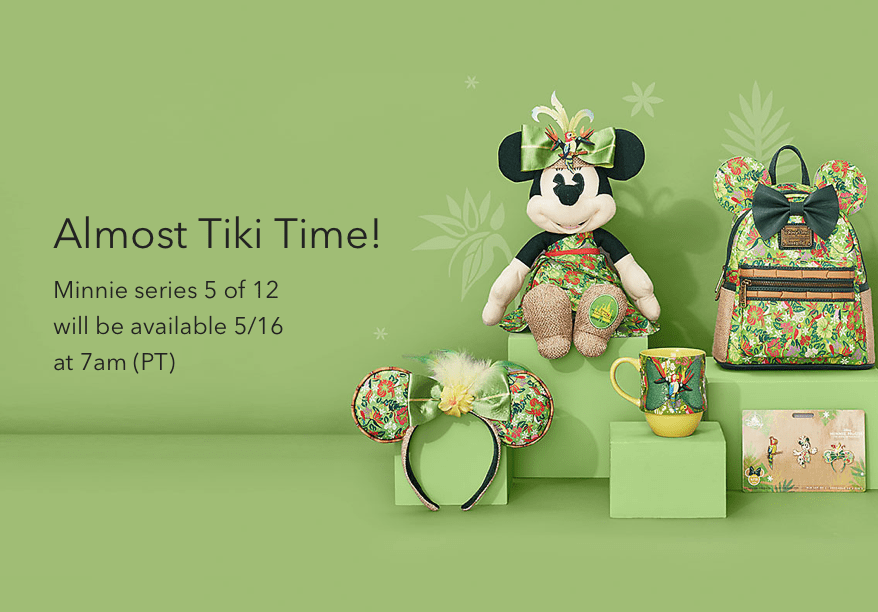 May 2020 - Minnie Mouse Enchanted Tiki Room Collection