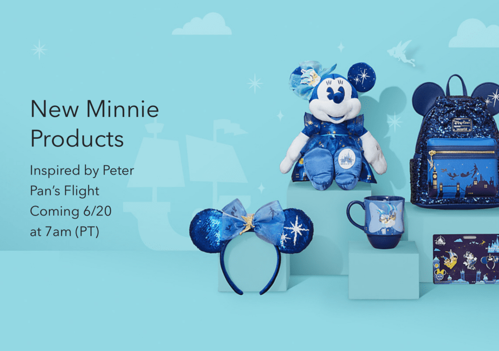 June 20, 2020 at 7AM - Minnie Mouse Peter Pan's Flight Collection