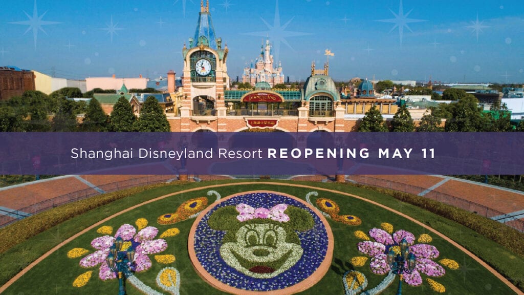 Shanghai Disneyland Resort Reopening May 11 [Souce: Disney Parks Blog]