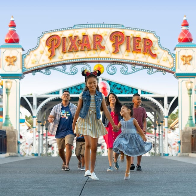 Pixar Pier Entrance at Disneyland Park [Source: Disneyland]