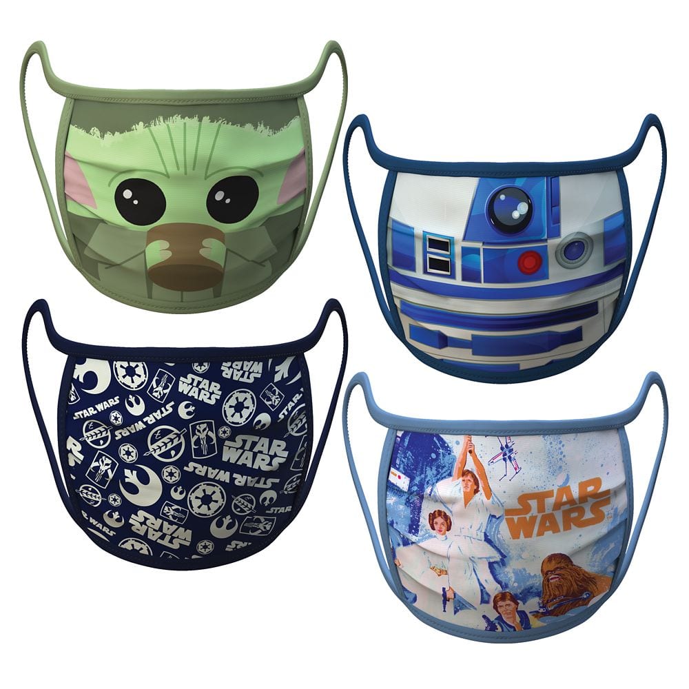 Official Star Wars Disney Face Mask Coverings [Source: ShopDisney]