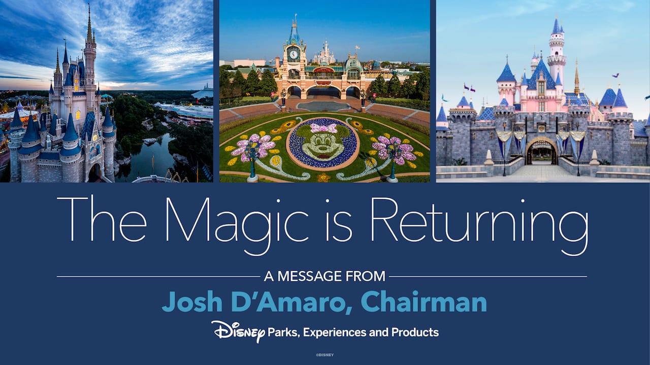 Josh D'Amaro The Magic Is Returning