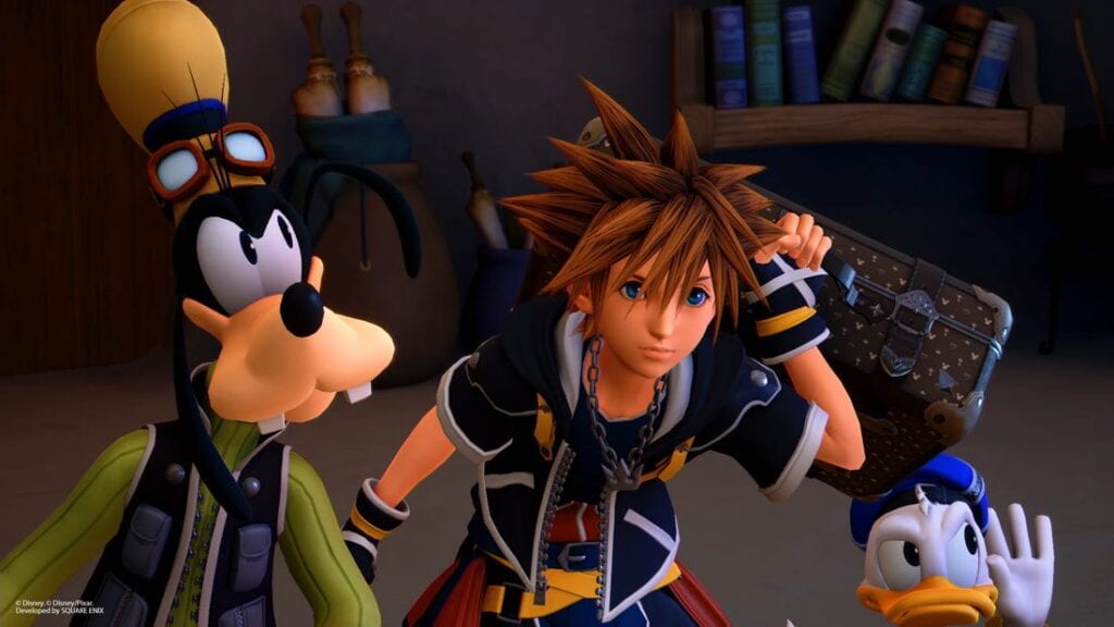 Goofy, Sora, and Donald Duck in Kingdom Hearts [Source: Business Insider]