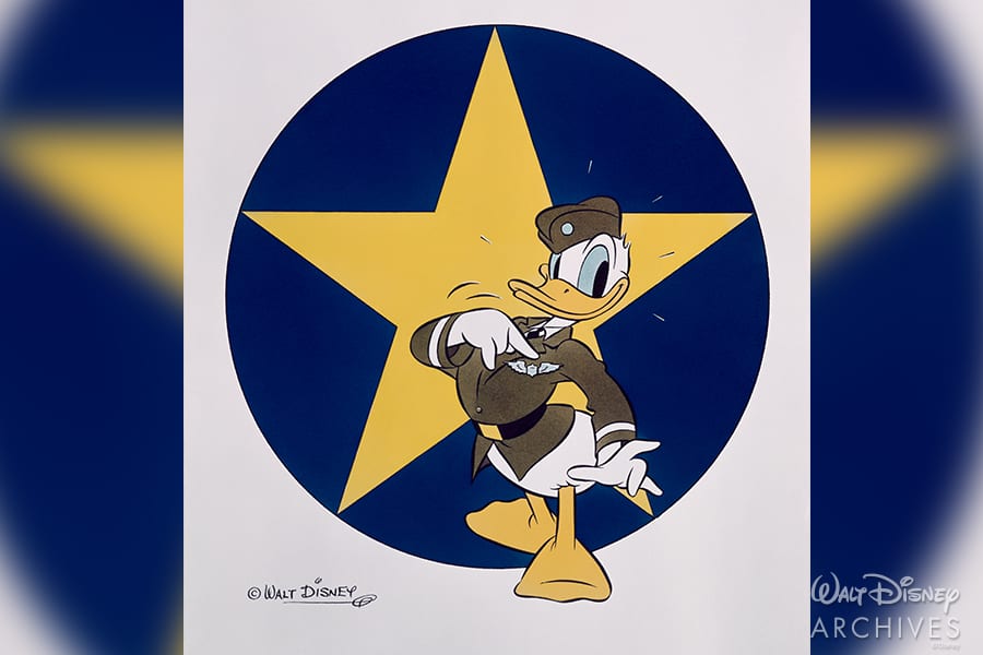 Donald Duck [Source: The Walt Disney Archives]