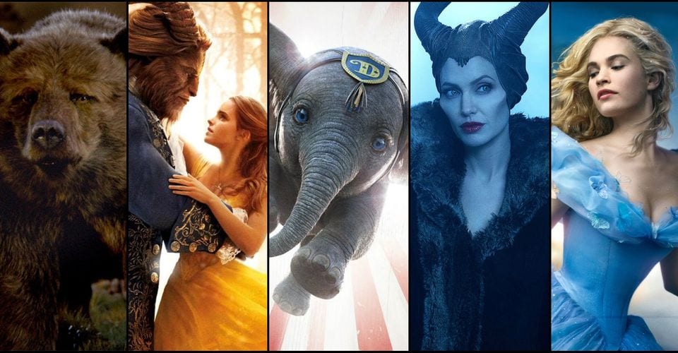 Disney Live-Action Remakes [Source: Screenrant]