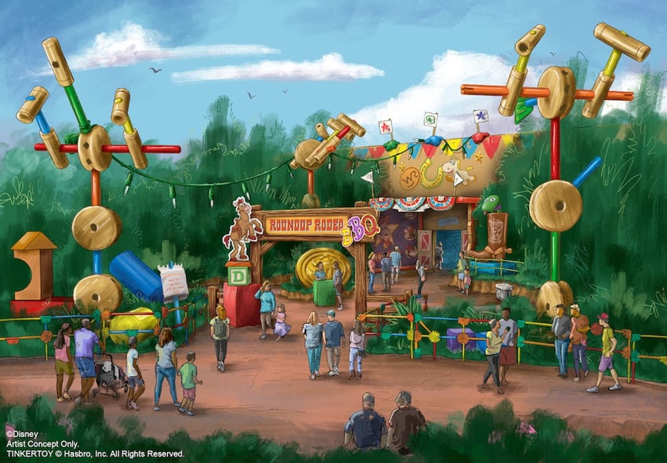 Roundup Restaurant at Epcot Concept Art [Source: Disney Parks Blog]