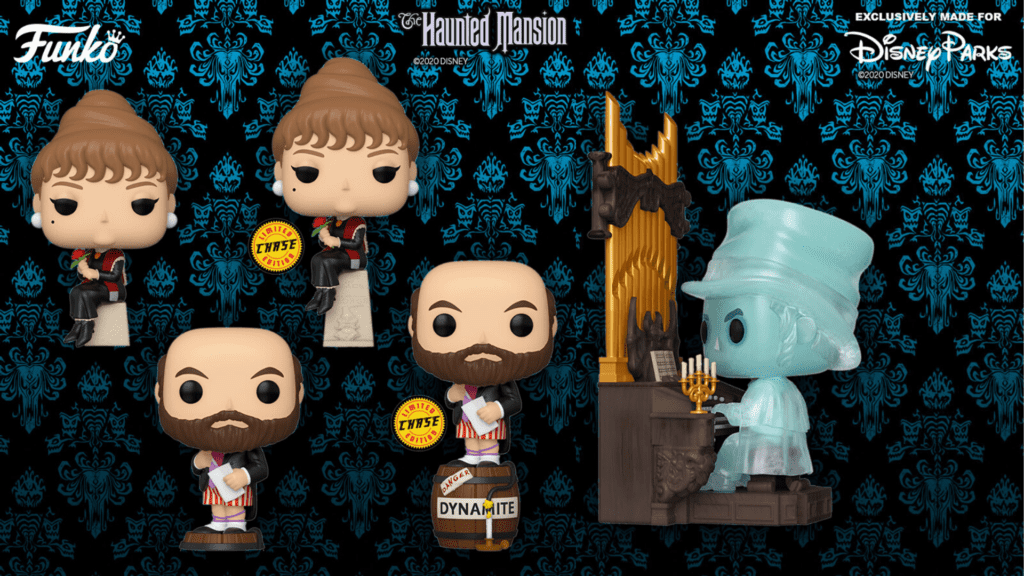 Haunted Mansion Stretching Room Portraits Funko Pops Now at BoxLunch [Source: Funko/Disney Parks]