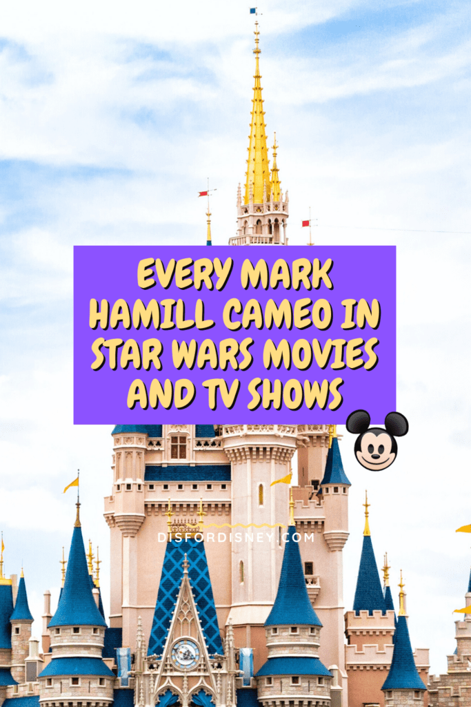 Pinterest Pin for Every Mark Hamill Cameo in Star Wars Movies and TV Shows