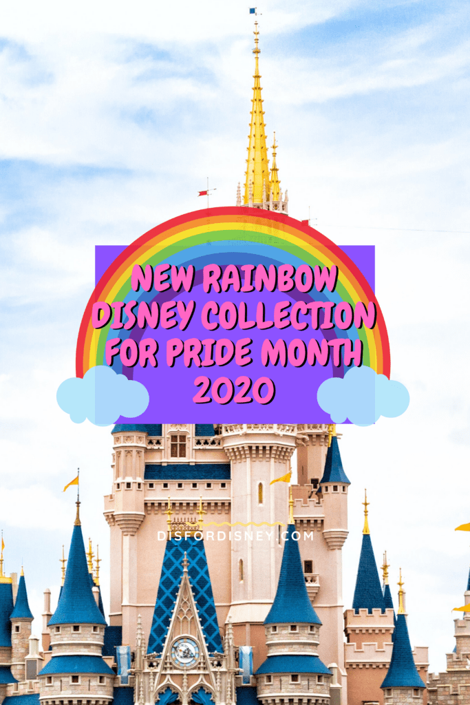 New Rainbow Disney Collection for Pride Month 2020 Pinterest Pin