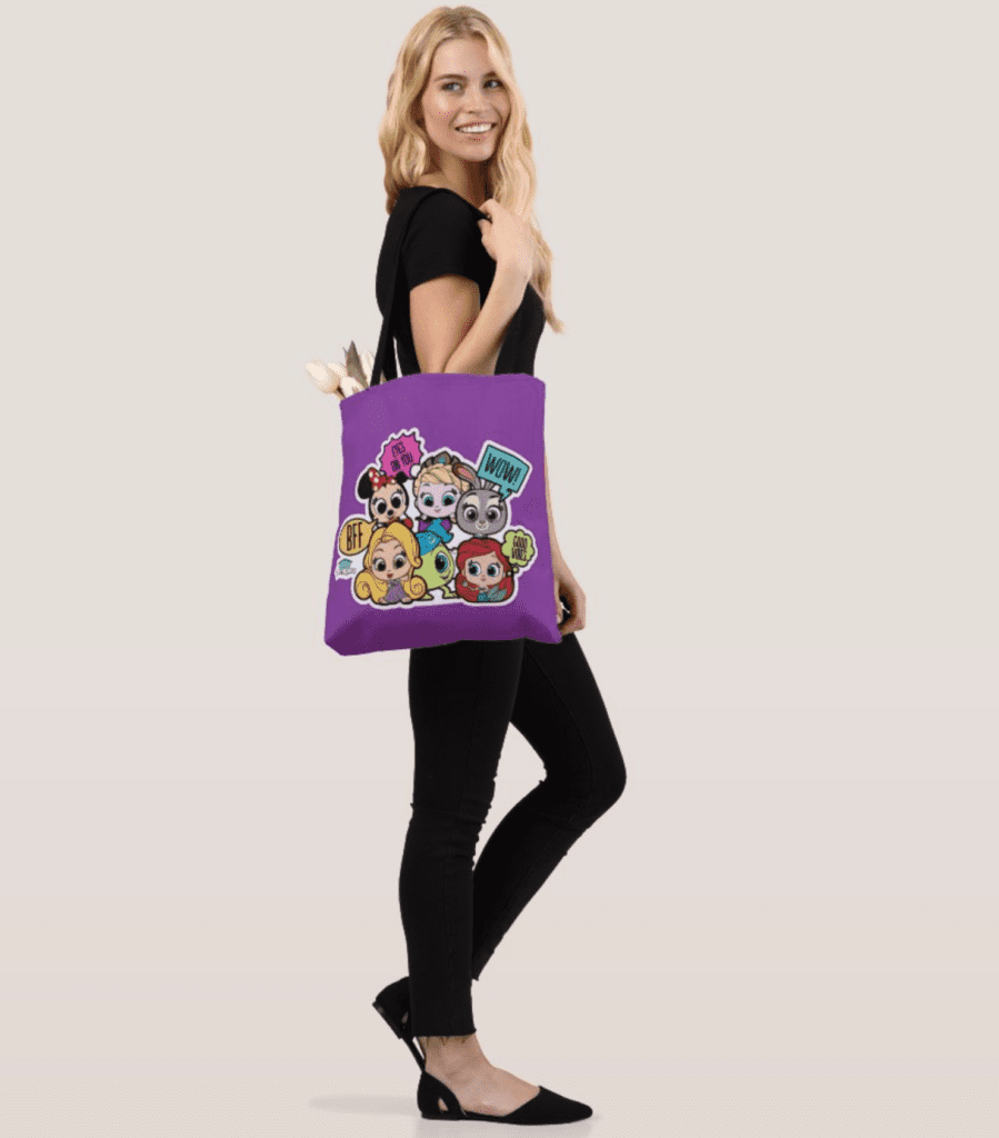 Disney Doorables Eyes on You Tote Bag