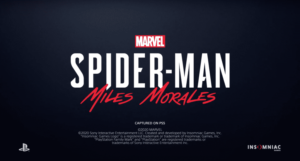 Marvel Spider-Man Miles Morales PS5 [Source: PlayStation via YouTube]