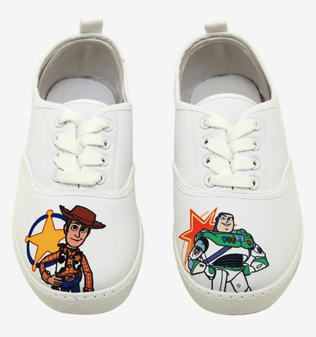 Disney Lace-Up Sneakers at Hot Topic