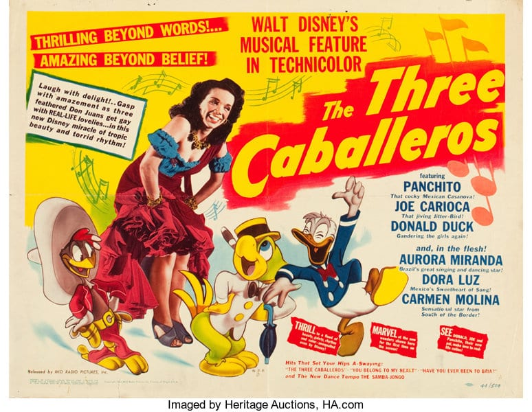 The Three Caballeros [Source: Heritage Auctions]