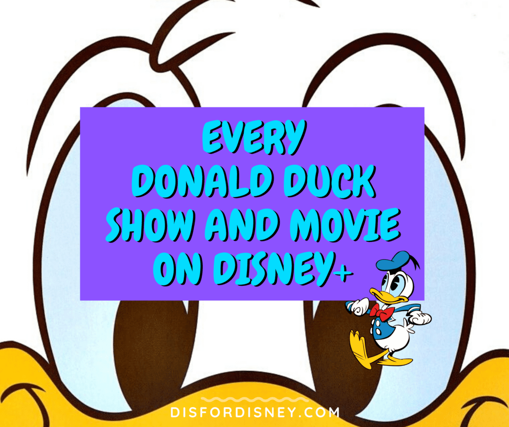 Every Donald Duck Movie and Show on Disney Plus Right Now