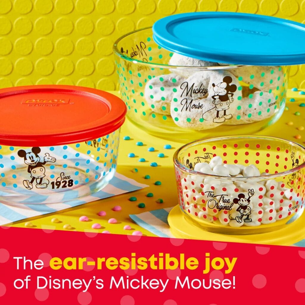 Disney Pyrex Bowls: The True Original Mickey Mouse [Source: Pyrex]