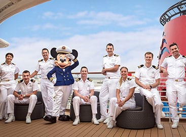 Disney Cruise with Mickey Mouse [Source: Disney Careers]