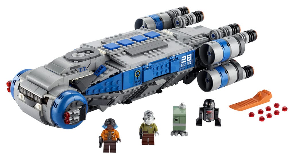 LEGO Star Wars: Resistance I-TS Transport with Unlock Code [Source: Star Wars]