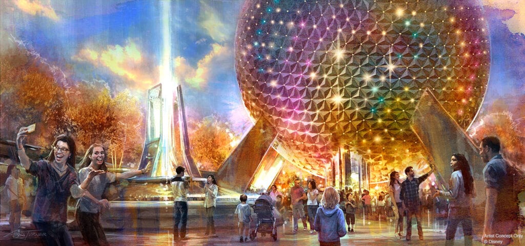 World Celebration at Disney World Concept Art [Source: Disney Parks Blog]