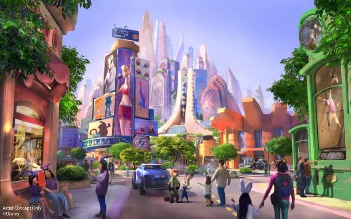 Shanghai Disneyland Zootopia Is Gonna Be Hoppin’ [Source: Disney Parks Blog]