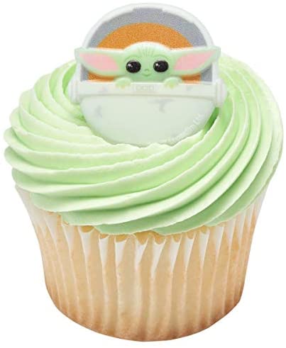 22 Totally Perfect Baby Yoda Cake Toppers for a Fun Star Wars Birthday [Source: Amazon]