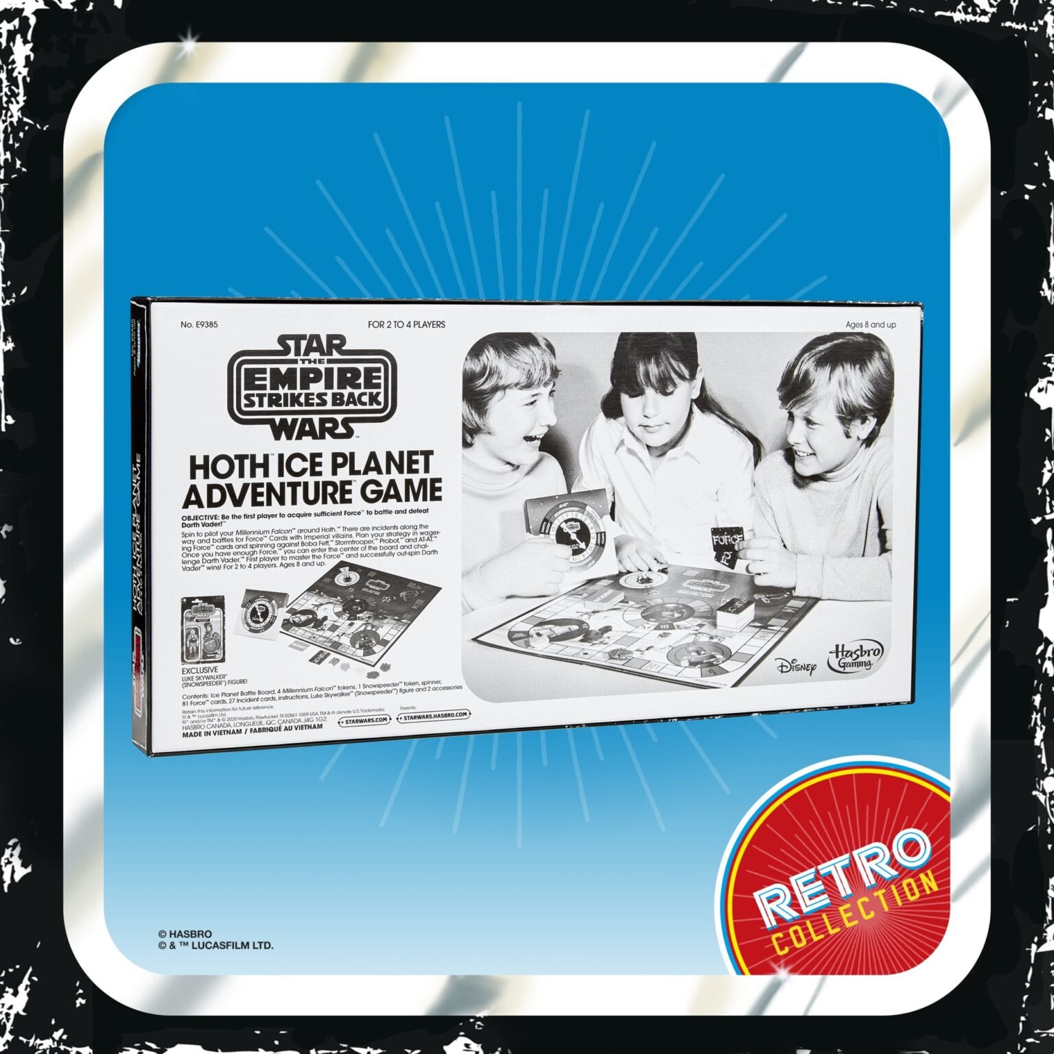 star wars the empire strikes back hoth ice planet adventure board game