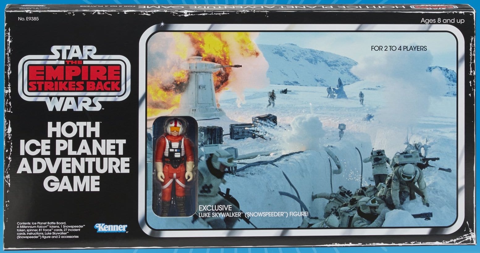 Star Wars Ice Planet Hoth Adventure Board Game Retro