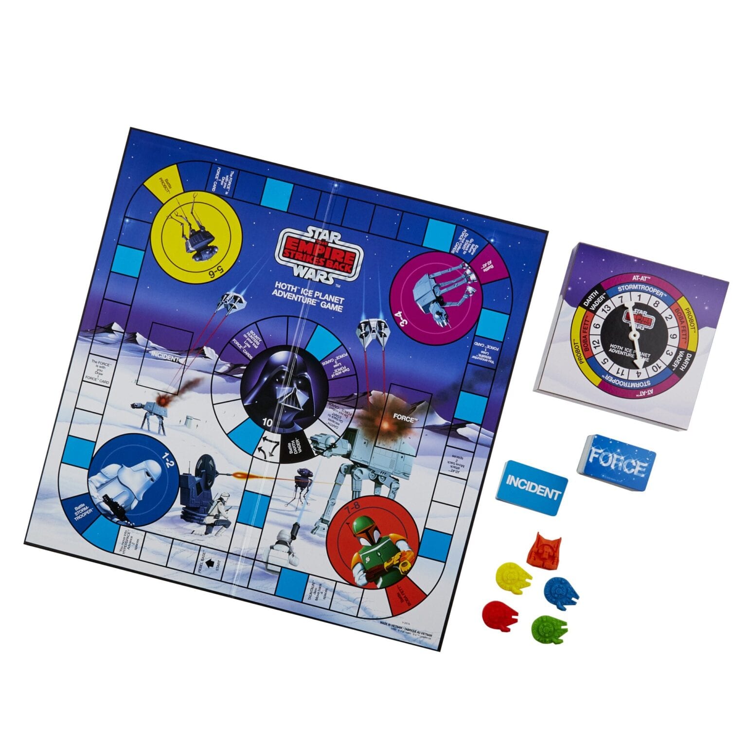 star wars the empire strikes back hoth ice planet adventure board game