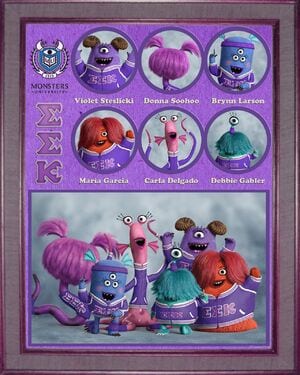 Monsters University Fraternity Sorority