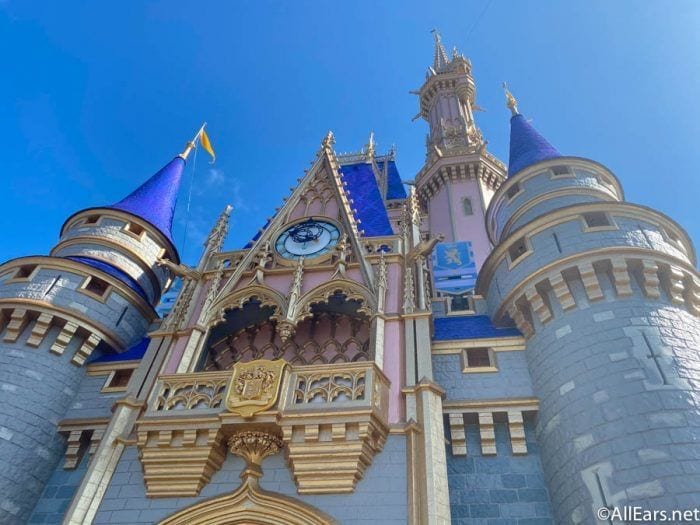 The New Disney World Castle Makeover Painting