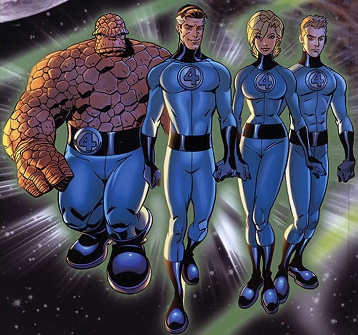 The Fantastic Four, The First Family of Marvel [Source: Writeups]