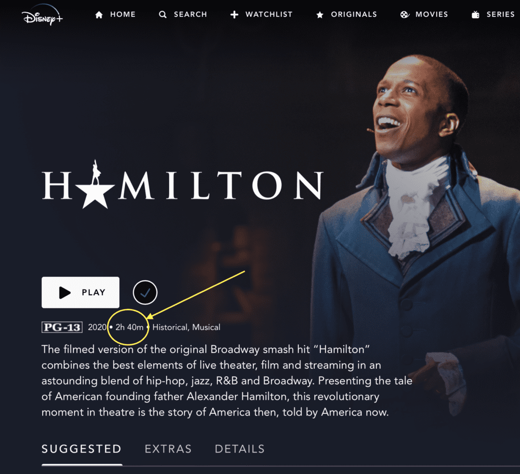 How Long Is Hamilton on Disney Plus? Run Time & More