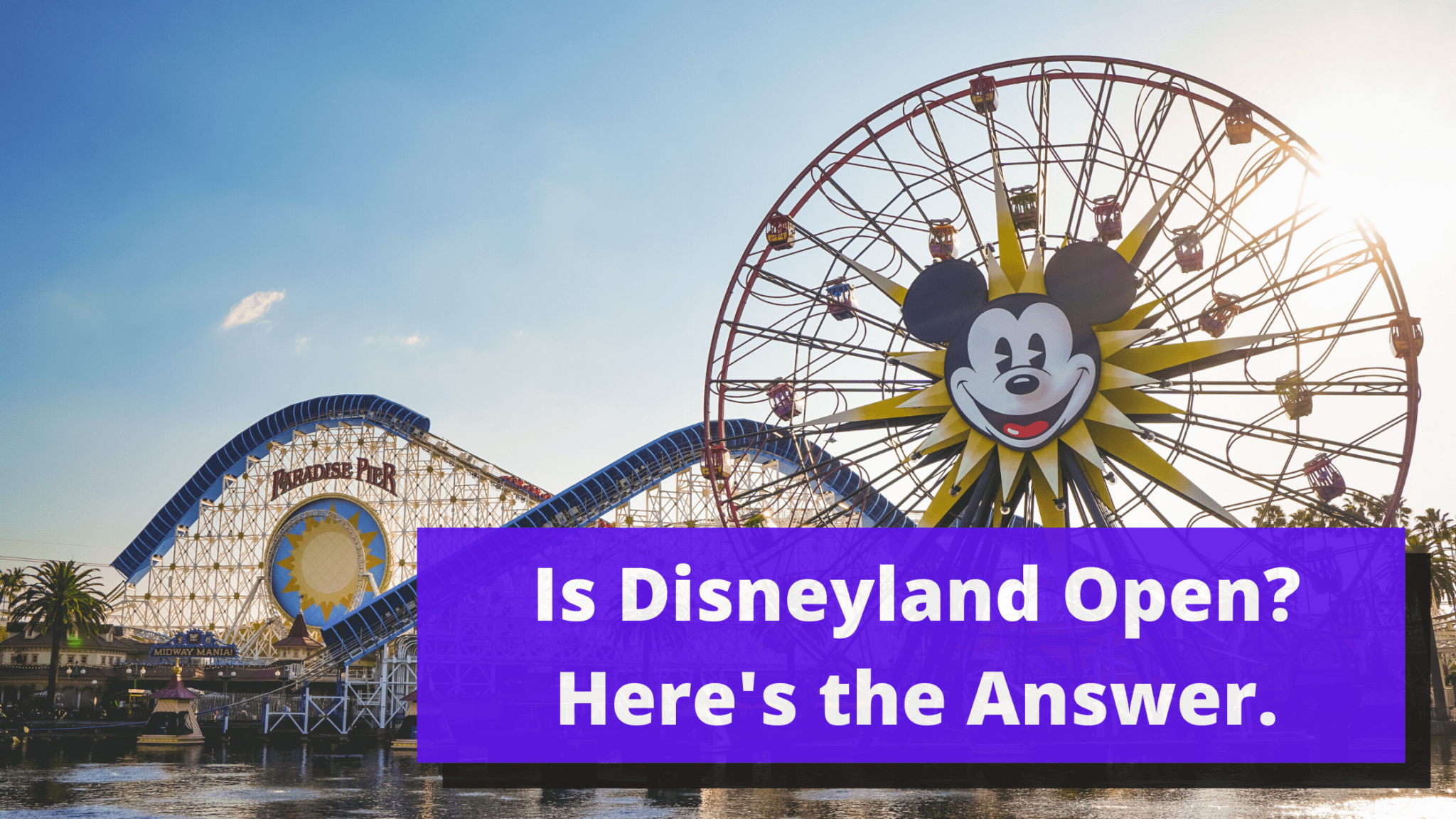 Is Disneyland Open? Here's the Answer.