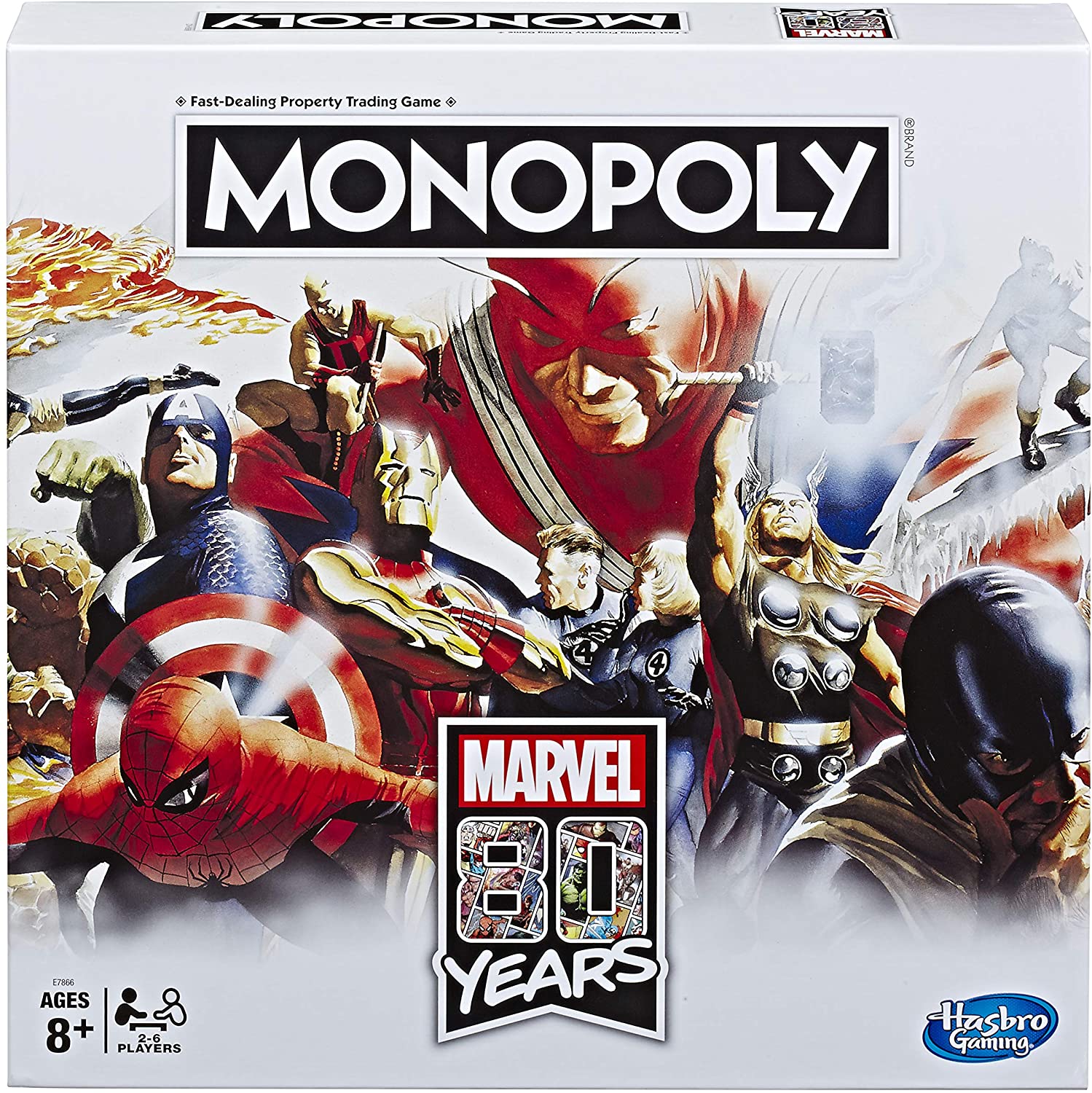 Monopoly Marvel 80 Years Edition Board Game