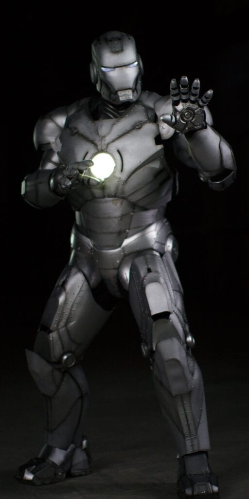 What a Fully Functioning Iron Man Suit Looks Like [Source: Wired/Discovery Communications LLC]