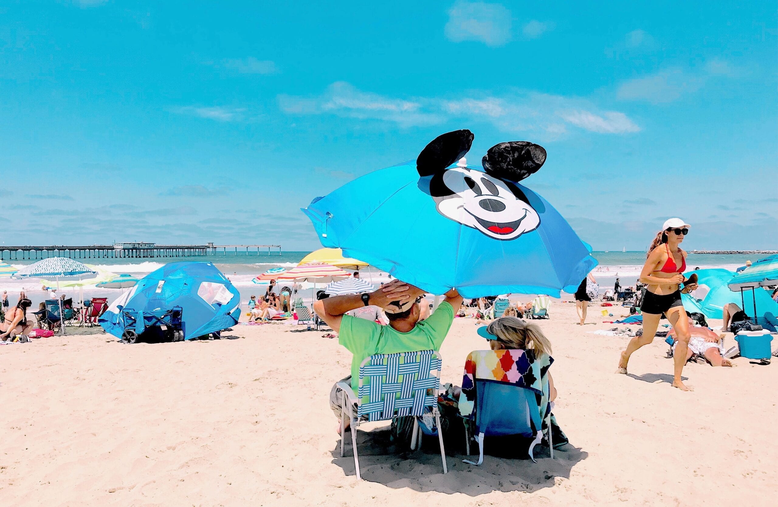 Mickey Mouse Beach Umbrella for Summer