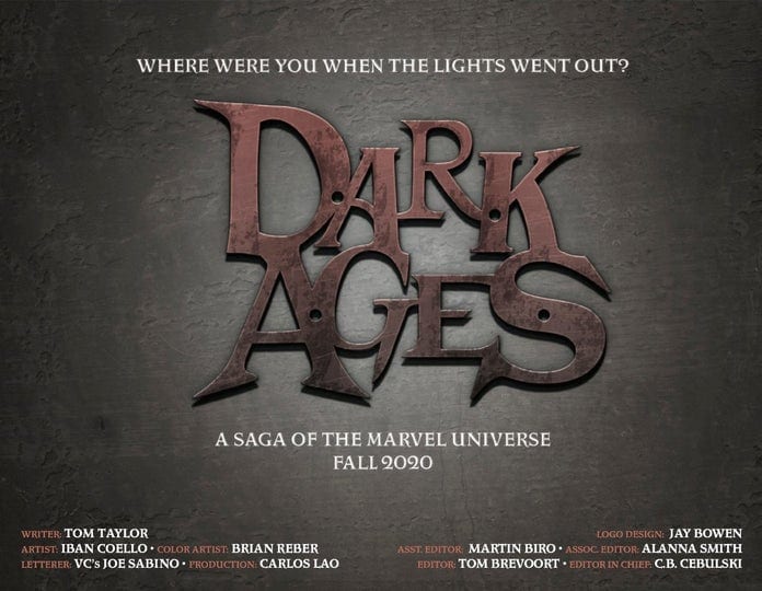 Marvel Dark Ages | Where Were You When the Lights Went Out? [Source: Marvel]