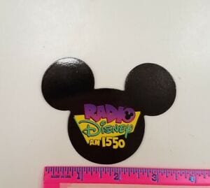 A Radio Disney Mickey Mouse Magnet Similar to the One We Had Growing Up [Source: eBay]