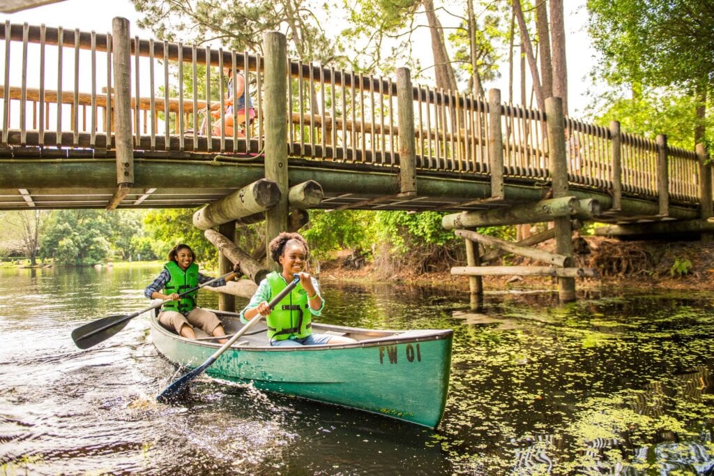 Canoe Rentals at Disney's Fort Wilderness Resort and Campground [Source: Fodors Travel Guide]